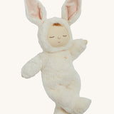 Olli Ella Bunny Moppet Cozy Dinkum on  plain background.