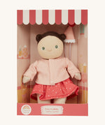 Olli Ella Dress Me Dinky - Sophie Sundae, in her decorative dressing room designed box. Cream background.