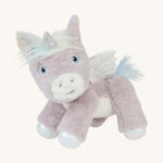 The unicorn is posed in a different way to display how you can pose it in different positions