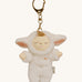 Olli Ella lamby pookie cozy bag charm available at Babipur. A mini version of pookie the lamby dinkum doll that can be clipped on a bag