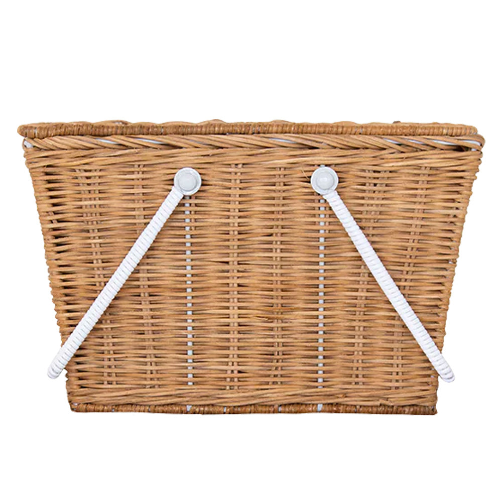 sat on top of the Olli Ella Large Piki Basket. Beige background