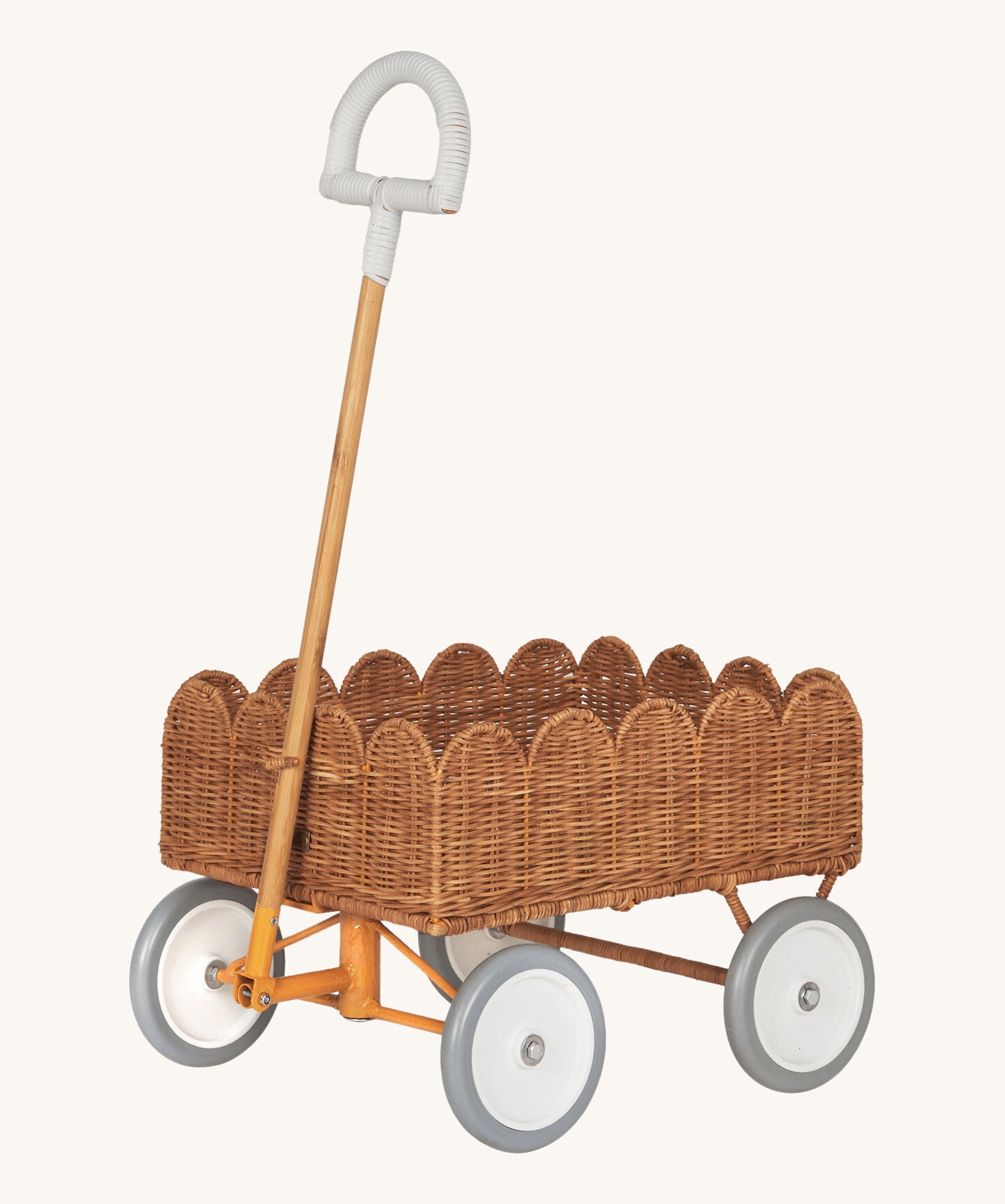 Olli Ella Natural Rattan Petal Wonder Wagon.