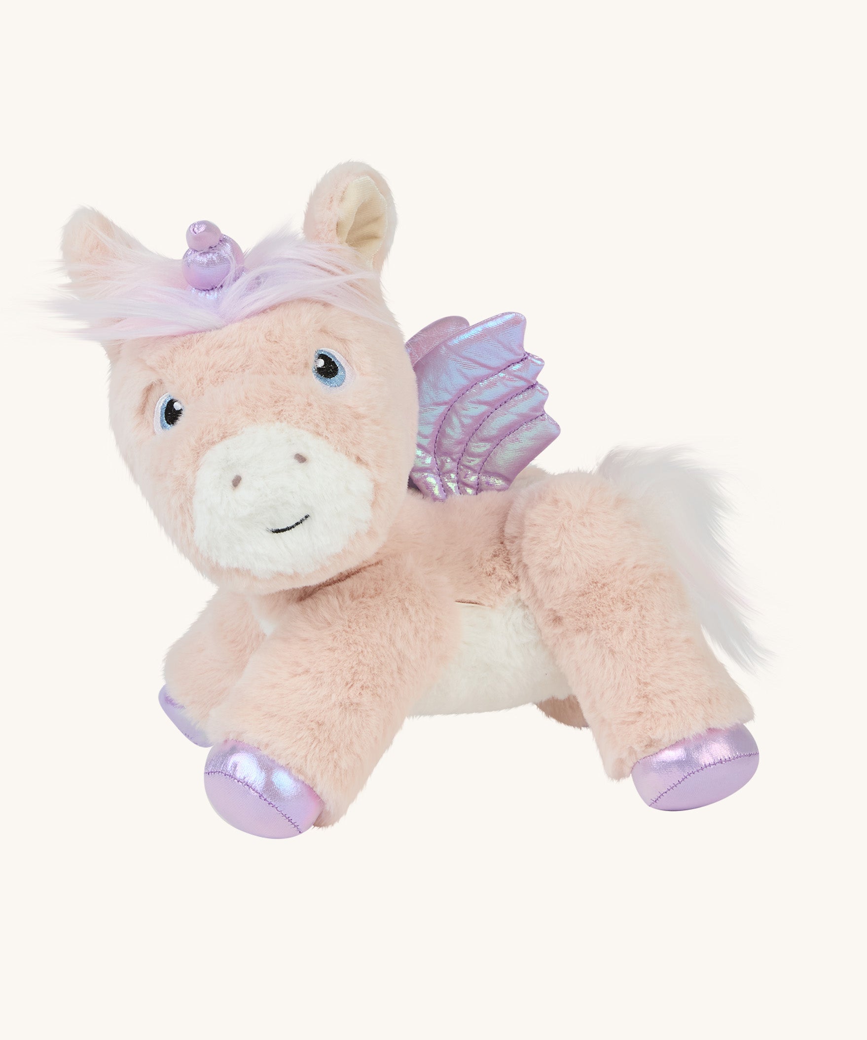 The unicorn is posed in a different way to display how you can pose it in different positions