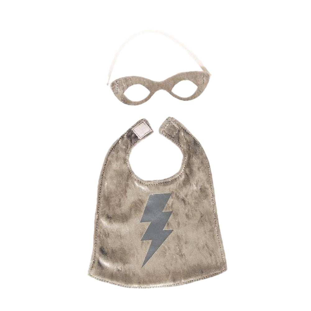 Olli Ella dinkum doll hero set in silver on a white background