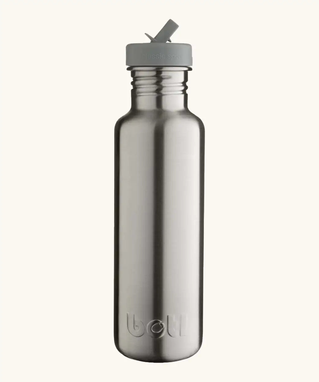 One Green Bottle stainless steel bottle in 800ml with a grey leakproof sports cap