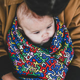 Etta Loves X Keith Haring Reversible Organic Muslin Blanket