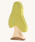 Ostheimer Birch Tree wooden toy figure on a plain background. 