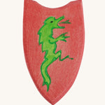 Ostheimer Black Knight Shield on a plain background.