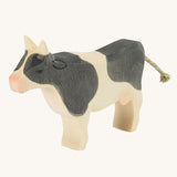 Ostheimer Black & White Cow Standing toy figure on a plain background. 