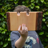 Ostheimer large wooden castle wall in a child's hand.