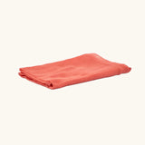 Ostheimer cinnabar orange decoration play cloth scarf folded.
