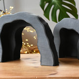 Ostheimer black dragon's cave with the two pieces seperated.