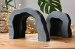 Ostheimer black dragon's cave with the two pieces seperated.