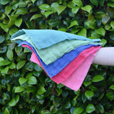 Ostheimer Fairytale decoration scarves play cloths draped over a child's arm.