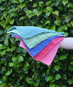 Ostheimer Fairytale decoration scarves play cloths draped over a child's arm.