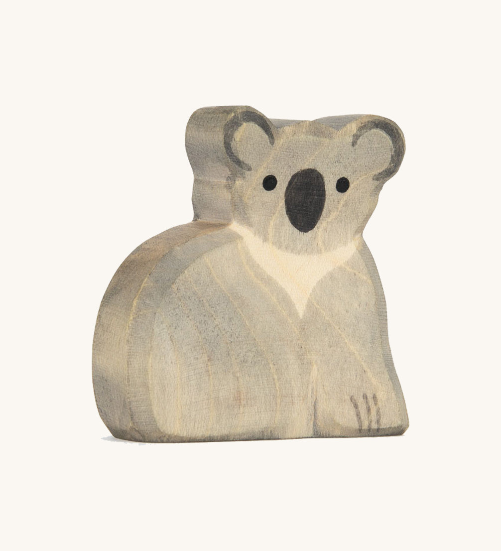 The Ostheimer hand made and hand painted koala wooden figure toy.