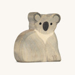 The Ostheimer hand made and hand painted koala wooden figure toy.