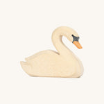 The Ostheimer hand made and hand painted swan wooden toy figure.