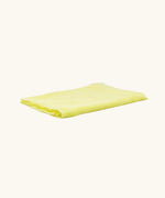 Ostheimer lemon yellow decoration scarf play cloth folded. 