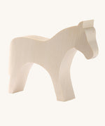 Ostheimer paint your own horse figure. The unfinished wooden figure is ready for you to paint and get creative with. 