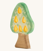Ostheimer pear tree on a plain background. 