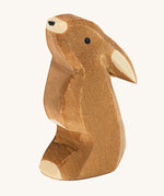 Ostheimer rabbit figure with low ears on a cream background. 