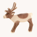 An Ostheimer wooden Reindeer toy figure. 