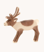 An Ostheimer wooden Reindeer toy figure. 