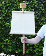 Ostheimer sail mast with look out in a child's hand.