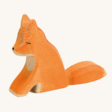 Ostheimer Sitting Fox toy figure on a plain background. 