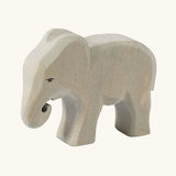 Ostheimer small eating elephant wooden toy handmade figure.