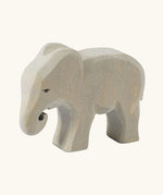 Ostheimer small eating elephant wooden toy handmade figure.