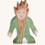 The hand carved and hand painted wooden toy Tree Troll by Ostheimer. 