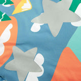 A closer look at the removable hood on the Frugi Children's Any Weather All In One - Alpine Adventures