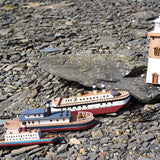 Papoose Toys Wooden Cruise Boat