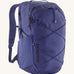 Patagonia 30L purple refugio day backpack on a cream background.