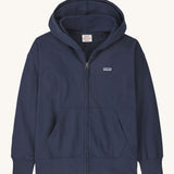 Patagonia Kids Full-Zip Hoody Sweatshirt - New Navy