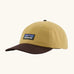 Patagonia adult P-6 label trad cap in lynx tan.