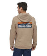 Patagonia boardshort uprisal logo hoody  worn by a man front