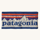 Patagonia Adult Powder Town Headband Birch White on a plain background