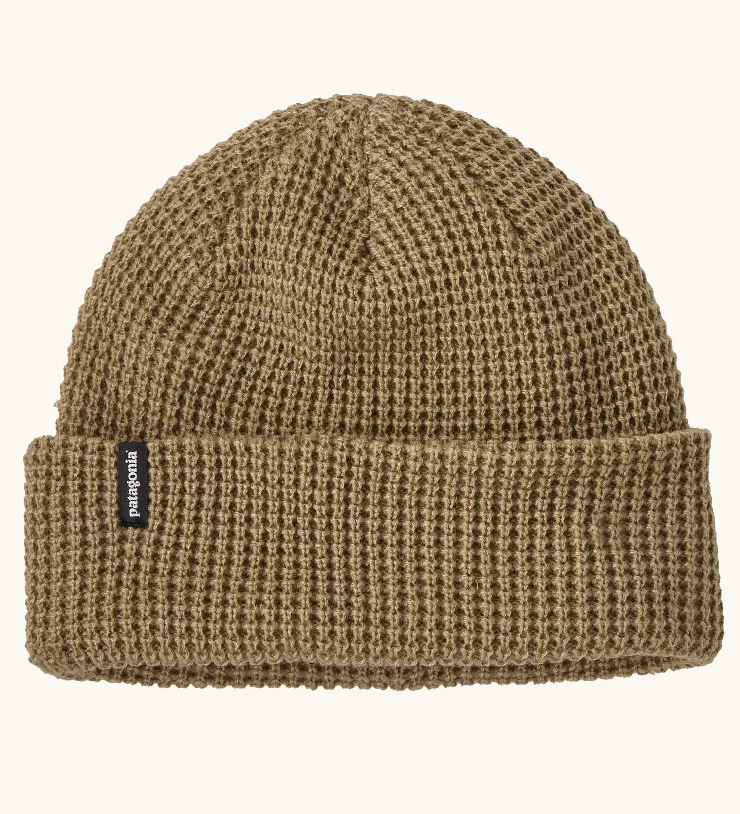 Patagonia unisex adult snowdrifter beanie in weathered stone.