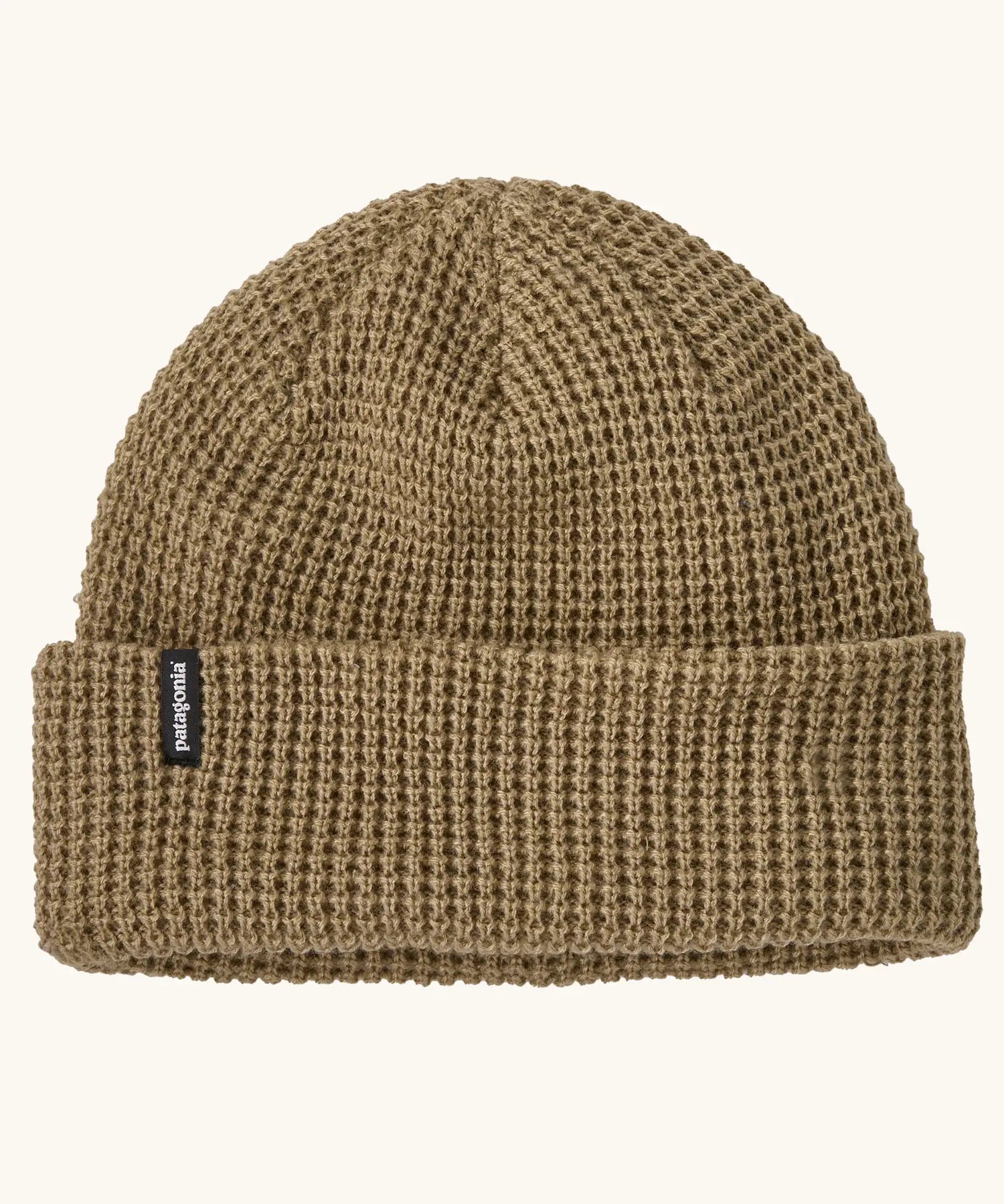 Patagonia unisex adult snowdrifter beanie in weathered stone.