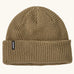 Patagonia unisex adult snowdrifter beanie in weathered stone.