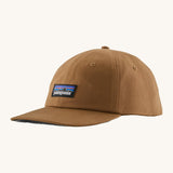 Patagonia adult cap in deer brown colour. A traditional style hat with the logo patch stitched on a front panel.