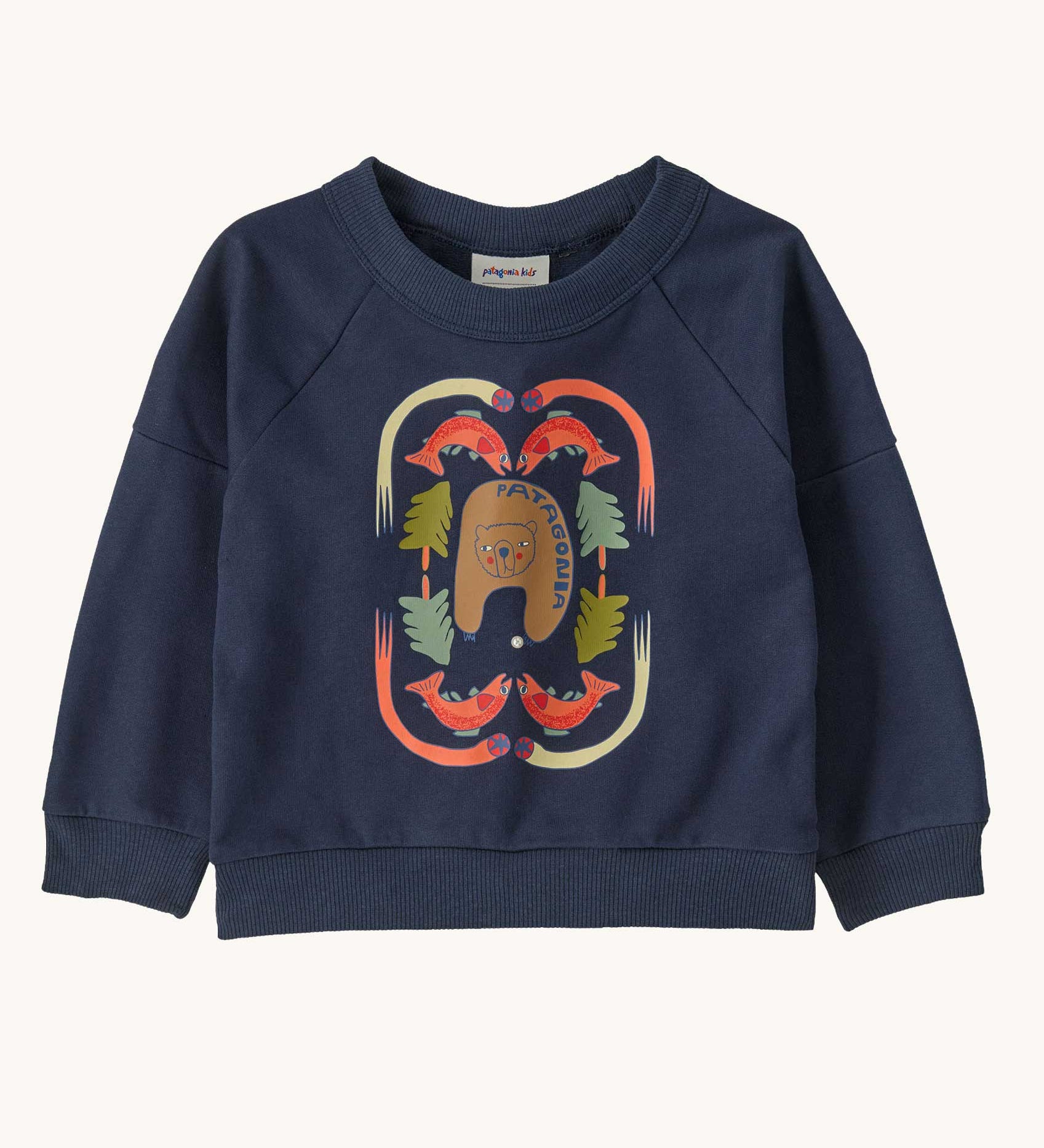 Patagonia Baby Crew Sweatshirt - Streambeam: New Navy