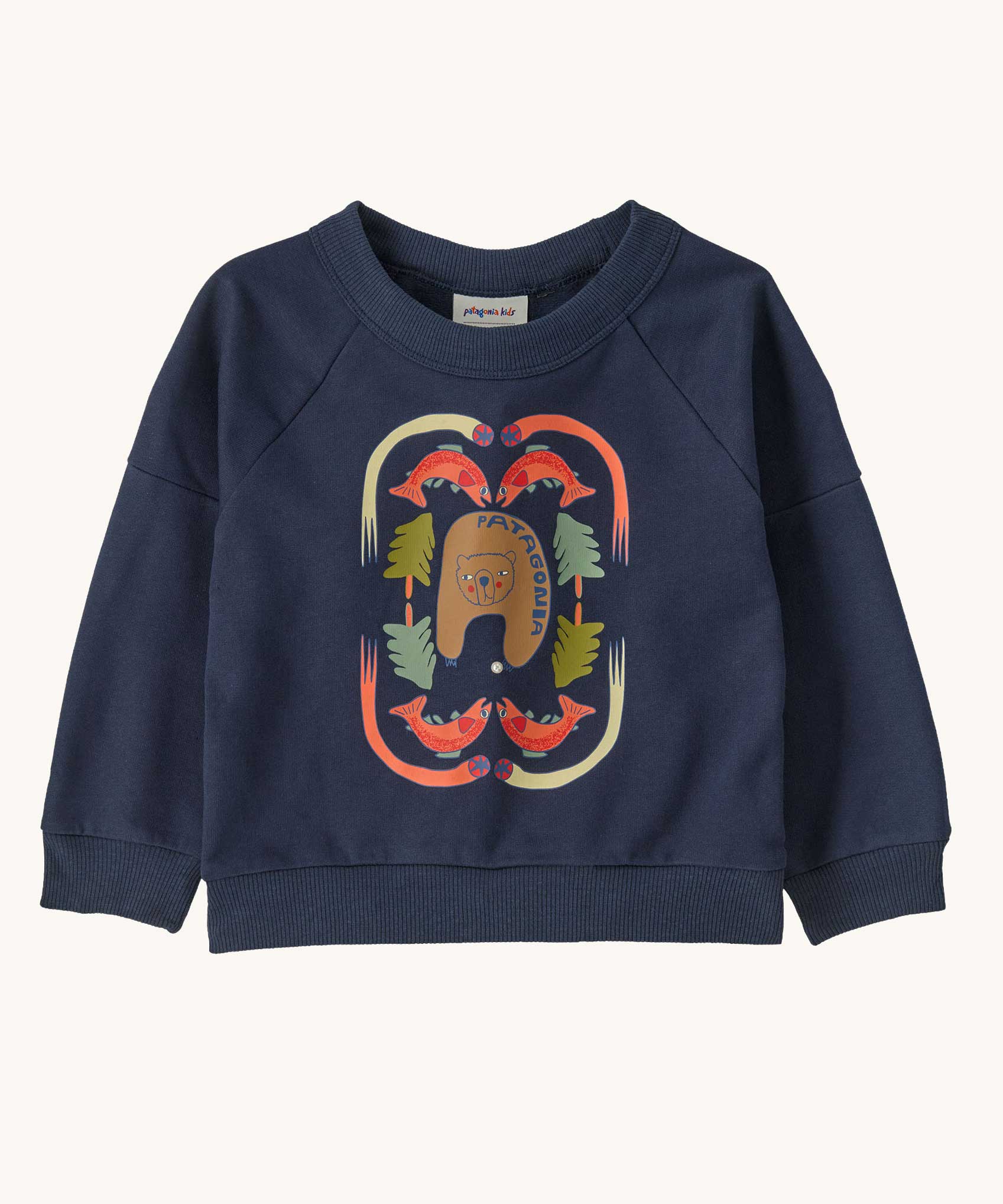 Patagonia Baby Crew Sweatshirt - Streambeam: New Navy