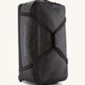 Patagonia black hole wheeled 100L duffel bag in black.