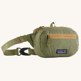 Sac banane Patagonia Ultralight Black Hole Mini - Vert Buckhorn