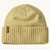 Patagonia brodeo wool blend unisex beanie in vellum green.