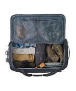 Inside the Patagonia Black Hole Duffel 70L backpack available at Babipur showing how much it can hold